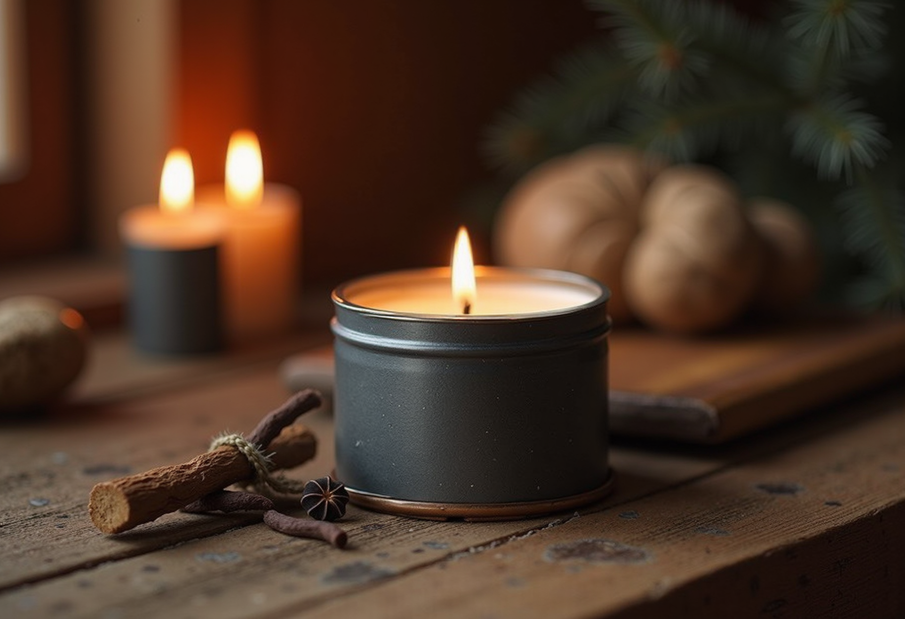 Fireside Cedar Tin